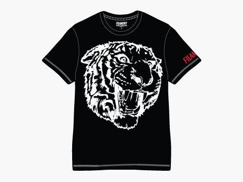 Tiger Tee - Black/White